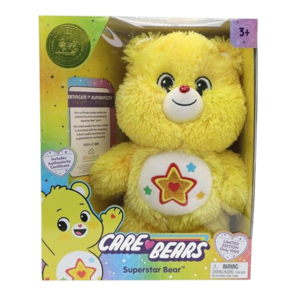 Care Bears 14" Limited Edition Unlock the Magic Superstar Bear