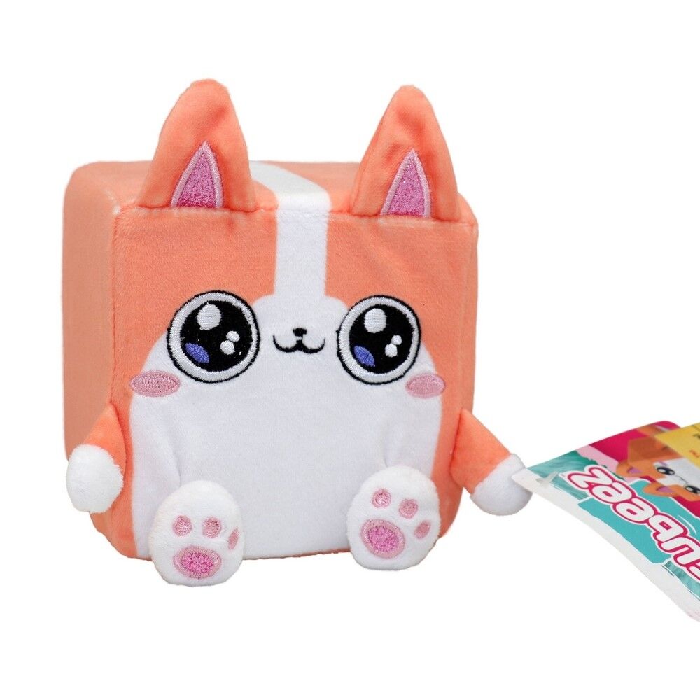 Cubeez 10cm Plush - Corgi Cube