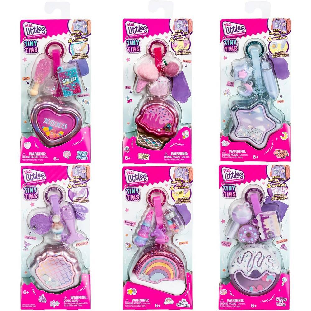 Real Littles Tiny Tins Keychain Series 8 Single Pack