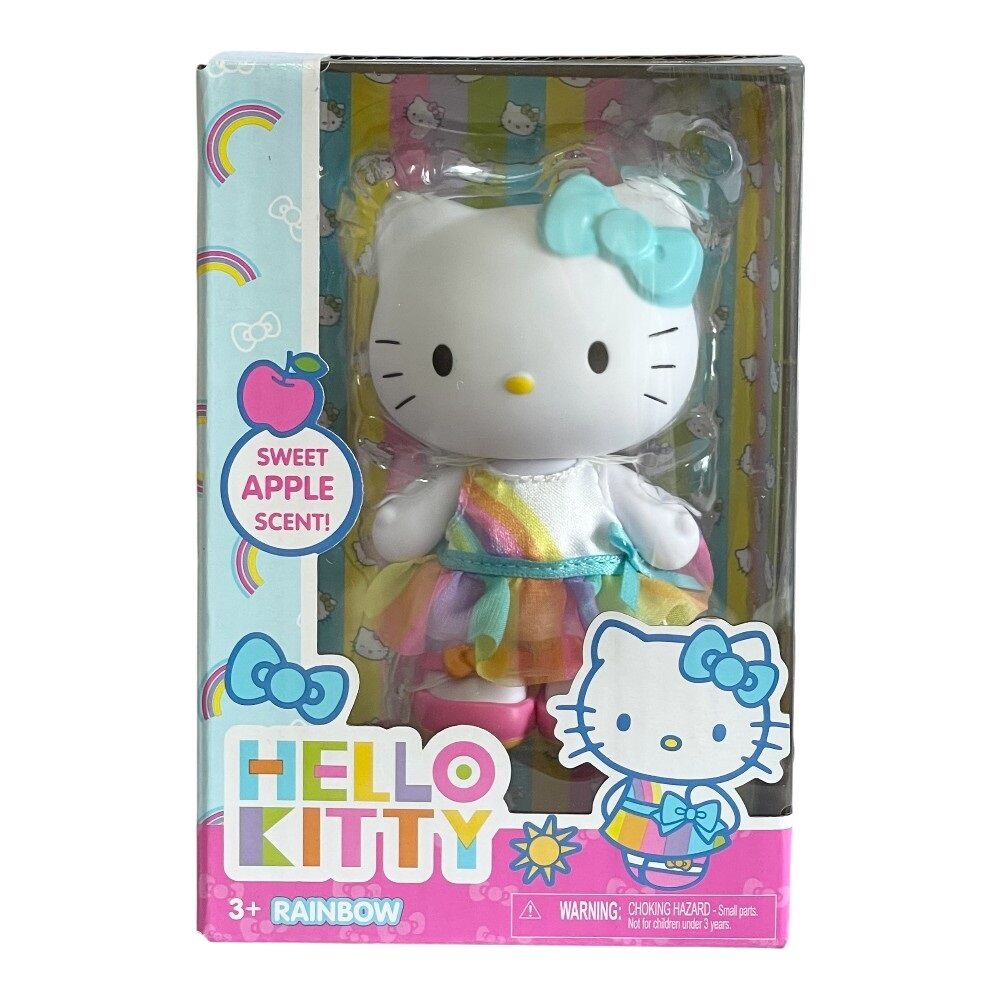 Hello Kitty 4 Inch Doll - Rainbow