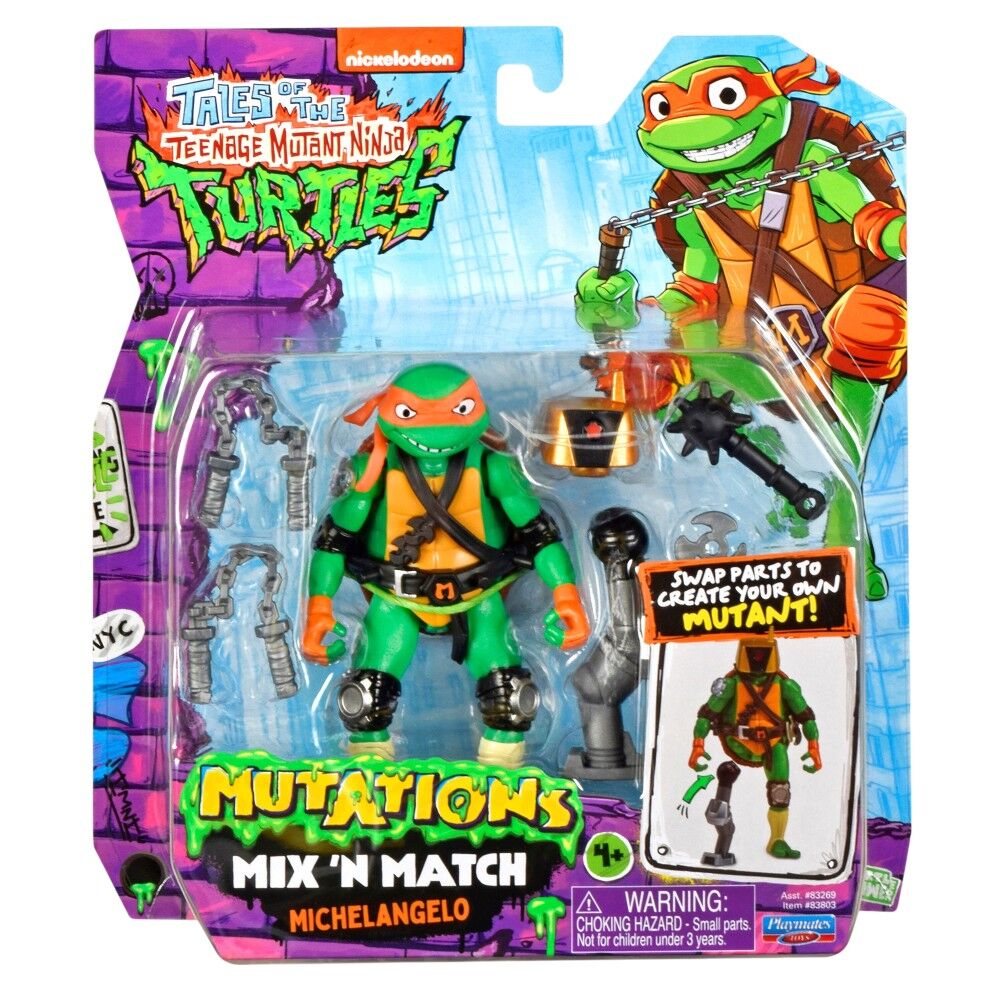 Tales of Teenage Mutant Ninja Turtles Mutations Mix 'N Match - Michelangelo