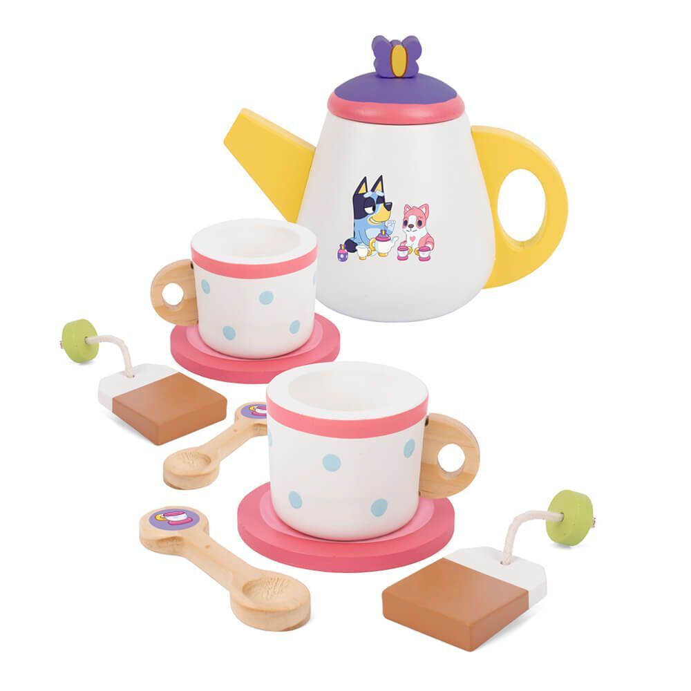 Bluey - Wooden Tea Party Set