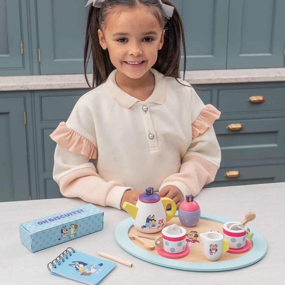 Bluey - Wooden Tea Party Set