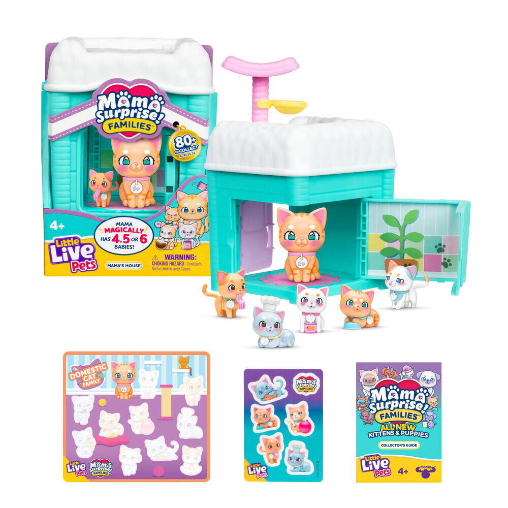 Little Live Pets Mama Surprise Families - Domestic Cat