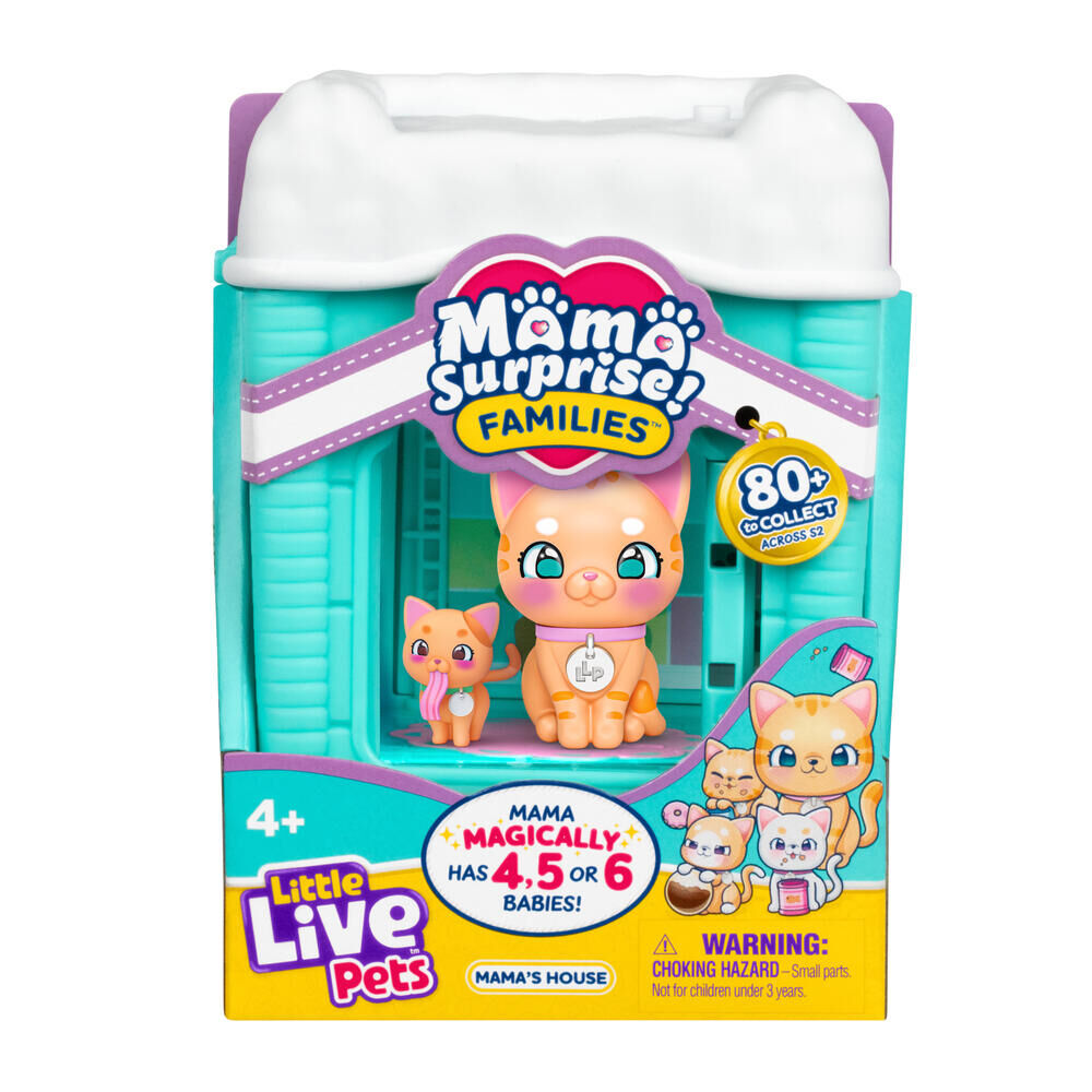 Little Live Pets Mama Surprise Families - Domestic Cat