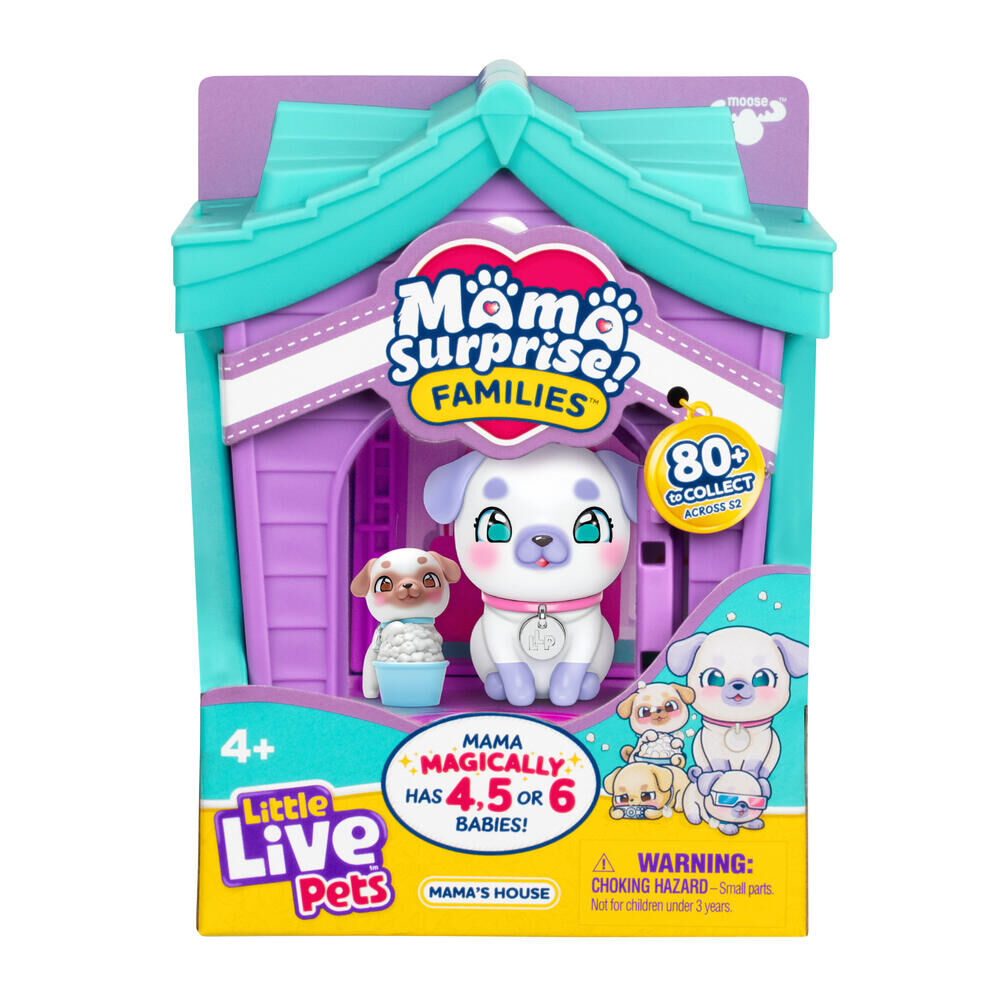 Little Live Pets Mama Surprise Families - PUG Family