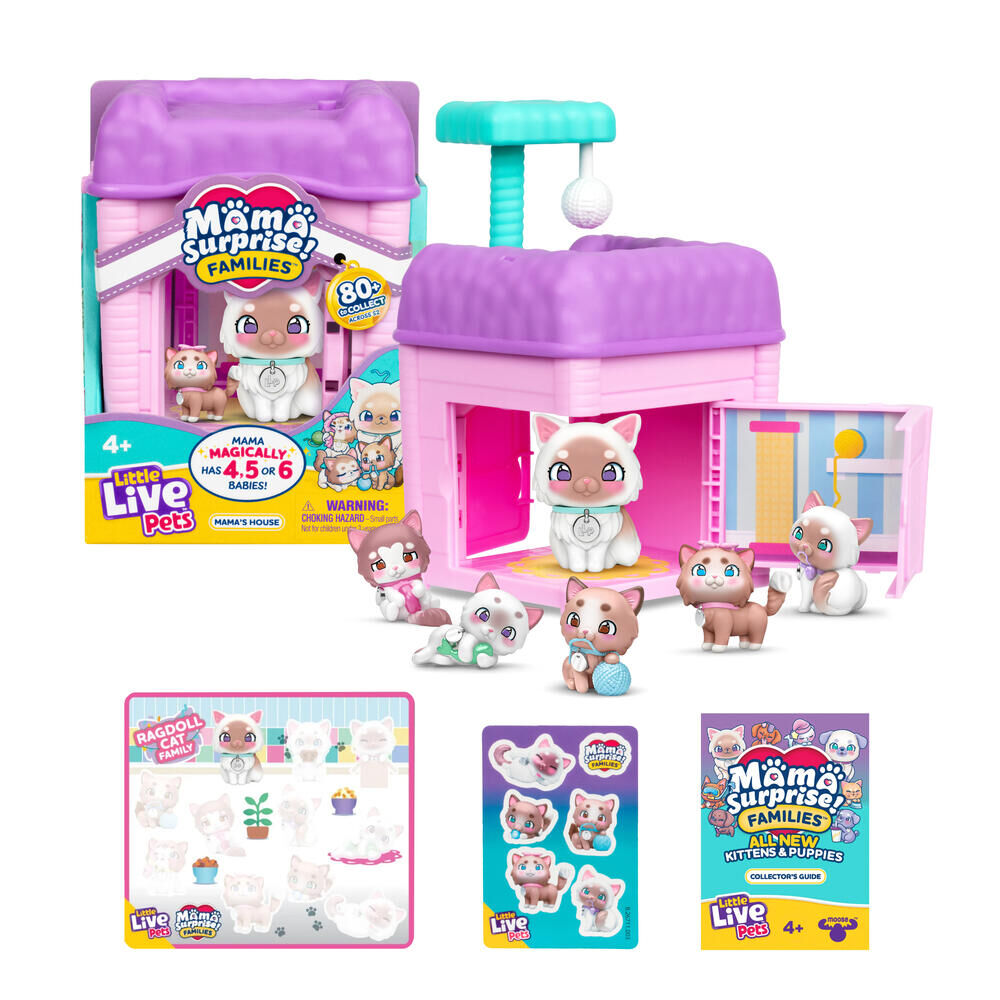Little Live Pets Mama Surprise Families - Ragdoll Cat Family