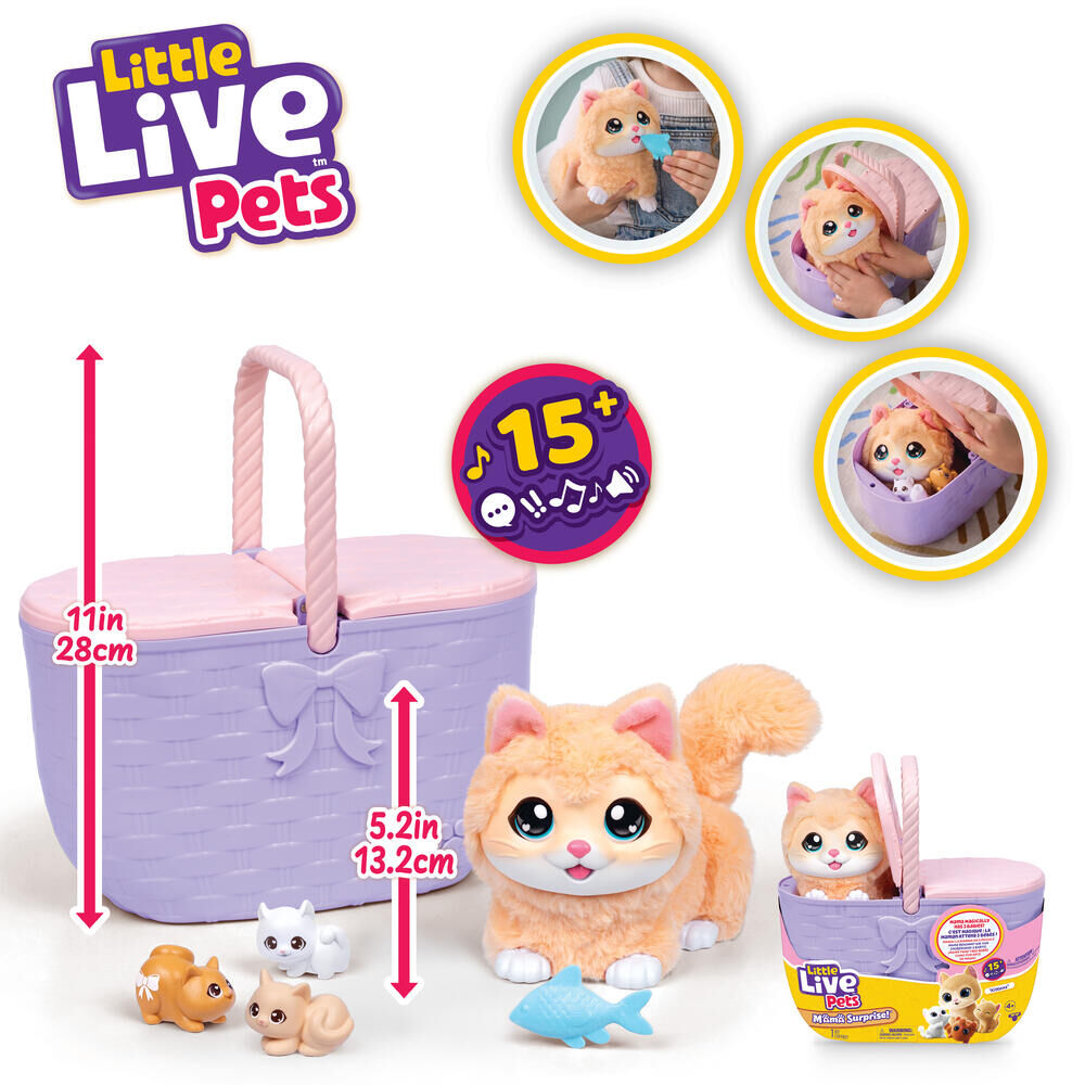 Little Live Pets Mama Surprise Series 7 Kitty PlaySet