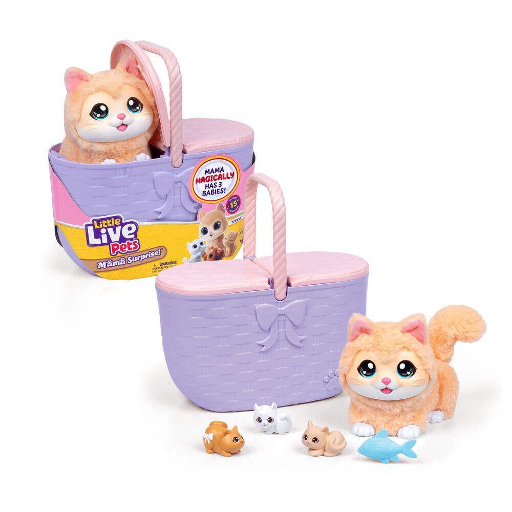 Little Live Pets Mama Surprise Series 7 Kitty PlaySet