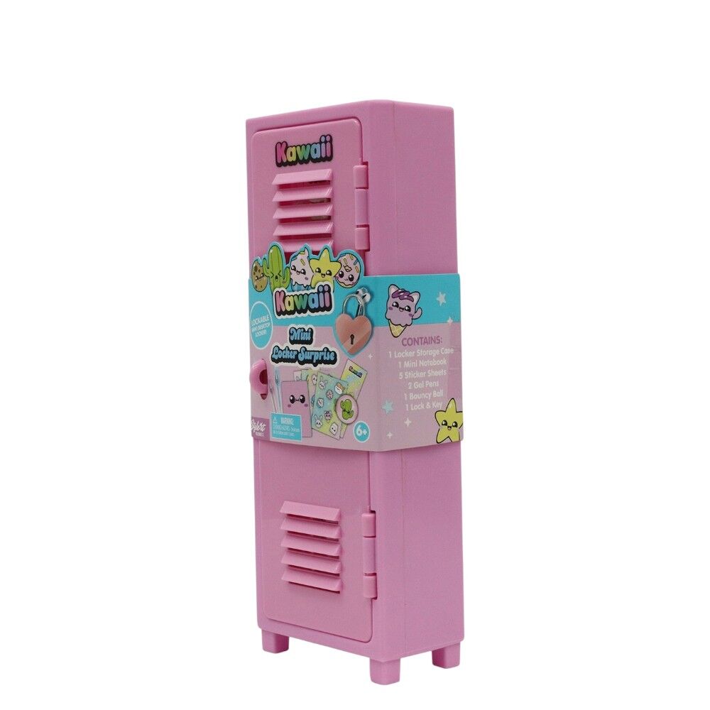 Style It! Kawaii Mini Locker Surprise with Lock, Keys & Accessories