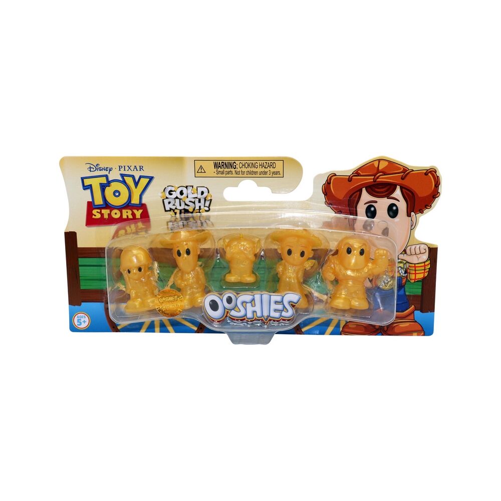 Ooshies Disney Pixar Toy Story Gold Rush 5-Pack Pencil Toppers
