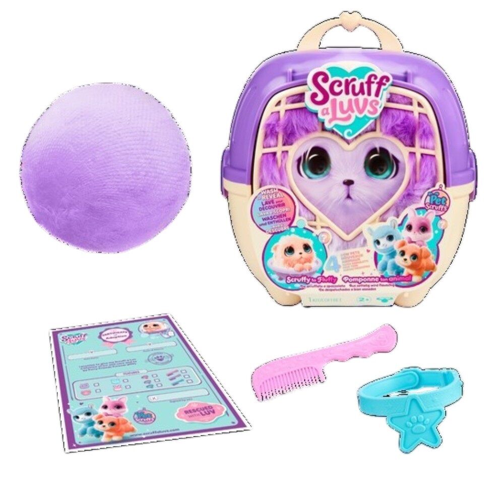 ScruffaLuvs Series 3 Pet Scruffs Mystery Plush  Randomly Selected