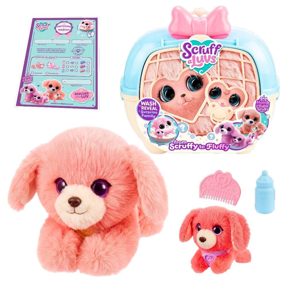 ScruffaLuvs Series 3 Pet - Scruffs Surprise Family Mum & Baby Randomly Selected