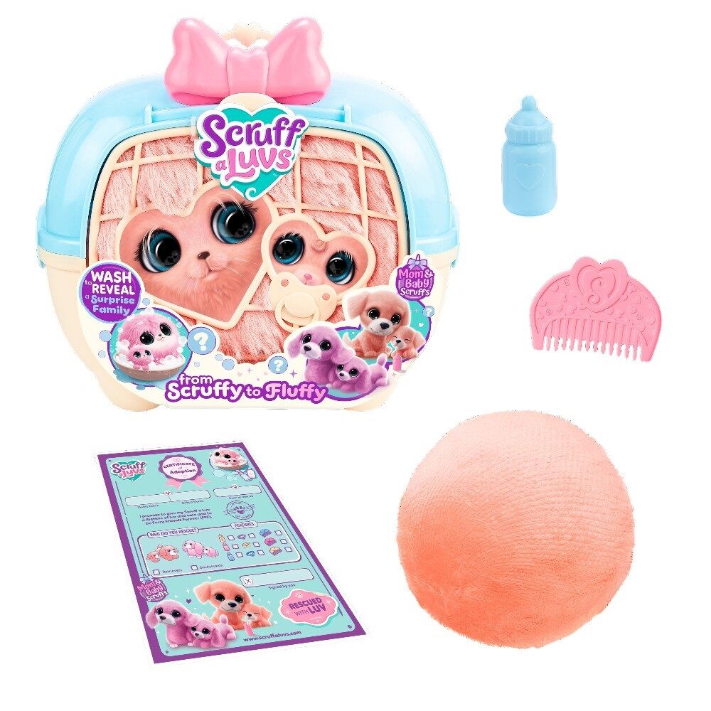 ScruffaLuvs Series 3 Pet - Scruffs Surprise Family Mum & Baby Randomly Selected
