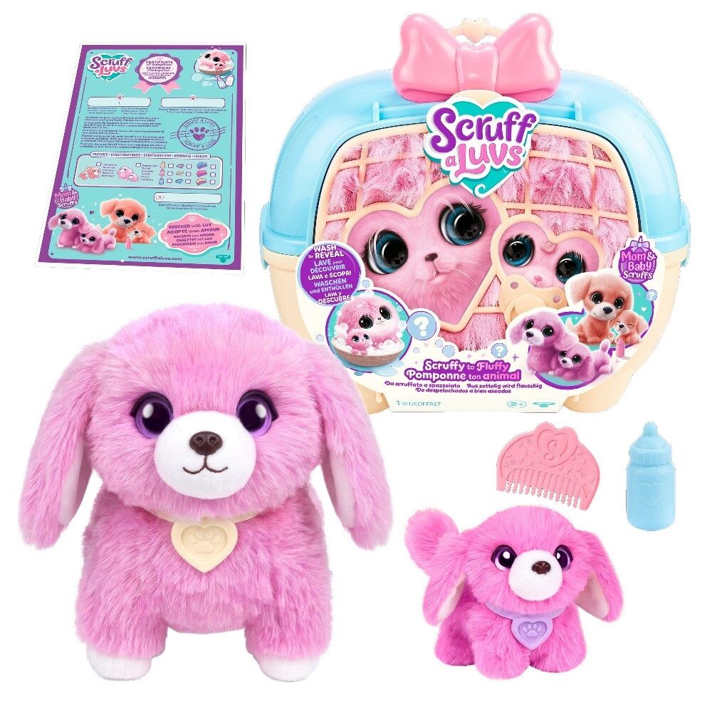 ScruffaLuvs Series 3 Pet - Scruffs Surprise Family Mum & Baby Randomly Selected