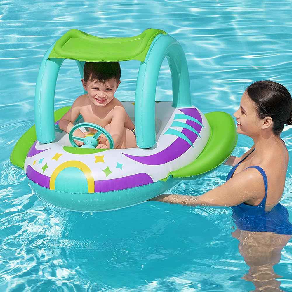 Bestway - Space Splash Shaded Baby Boat