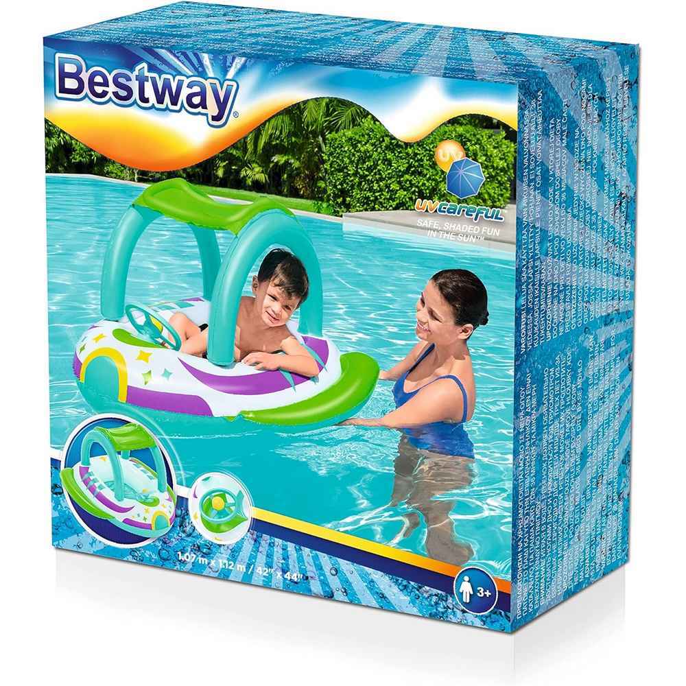 Bestway - Space Splash Shaded Baby Boat