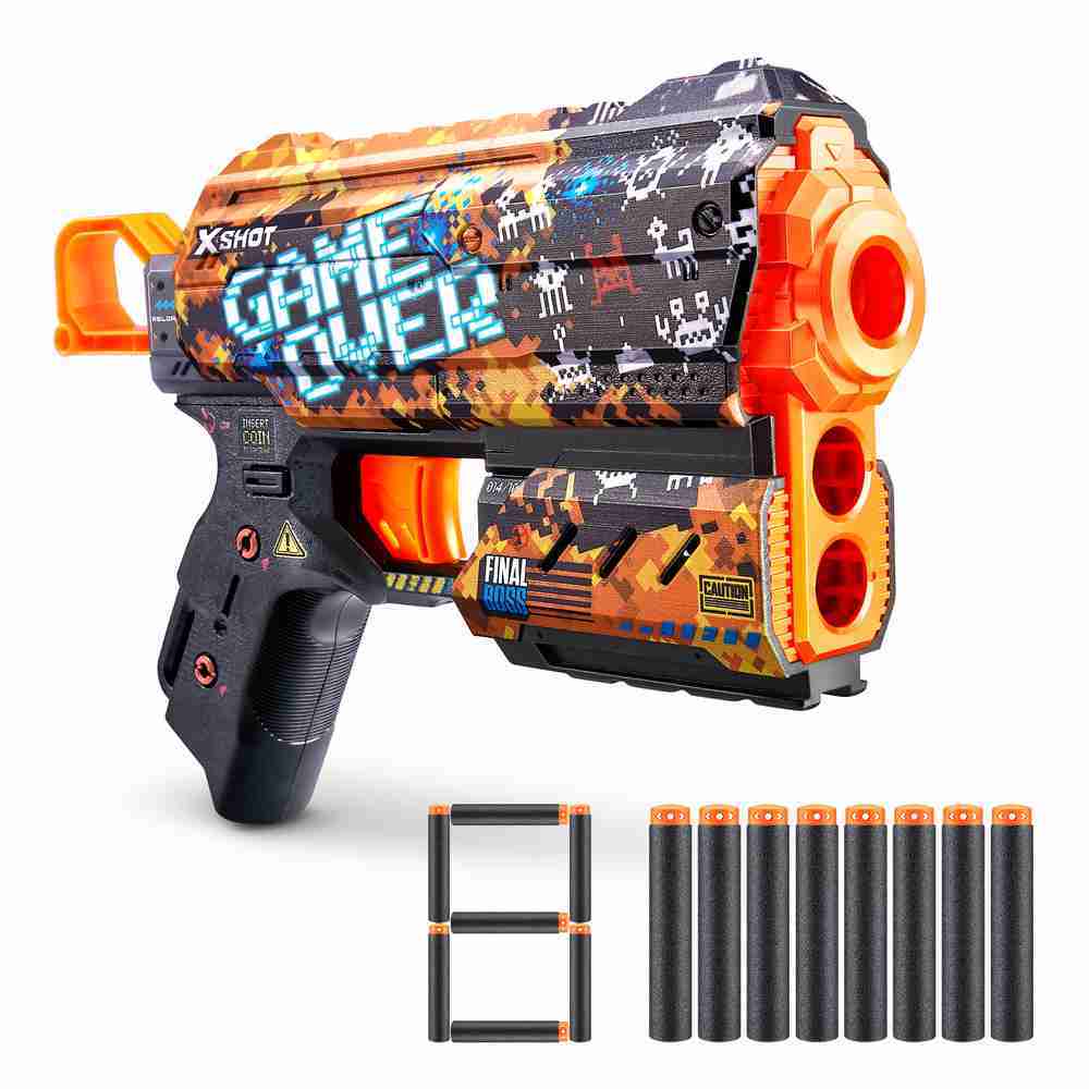 Zuru X Shot Skins Flux - Game Over (8 Darts)