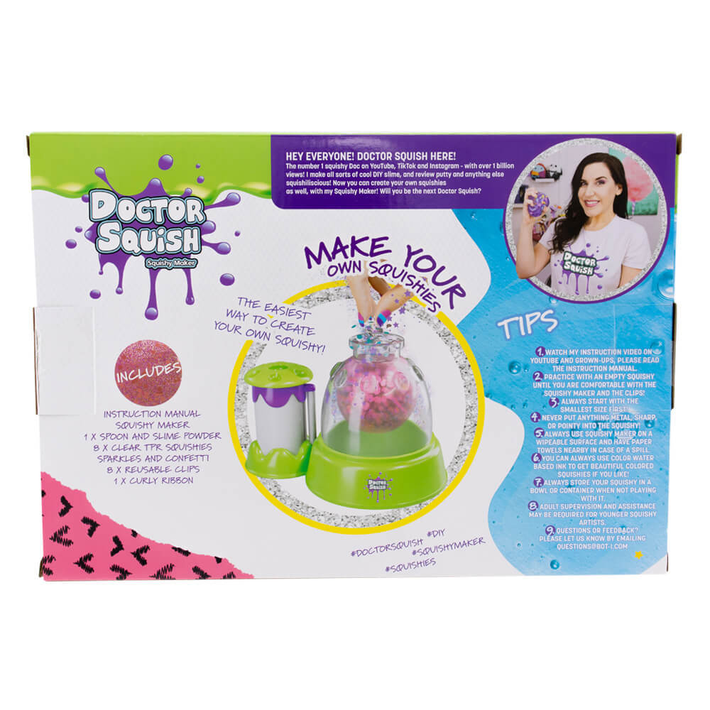  Doctor Squish - Squishy Maker Station -  Exclusive  Edition - Create Your Very Own Squishies! DIY, for Ages 8 & Up : Toys &  Games