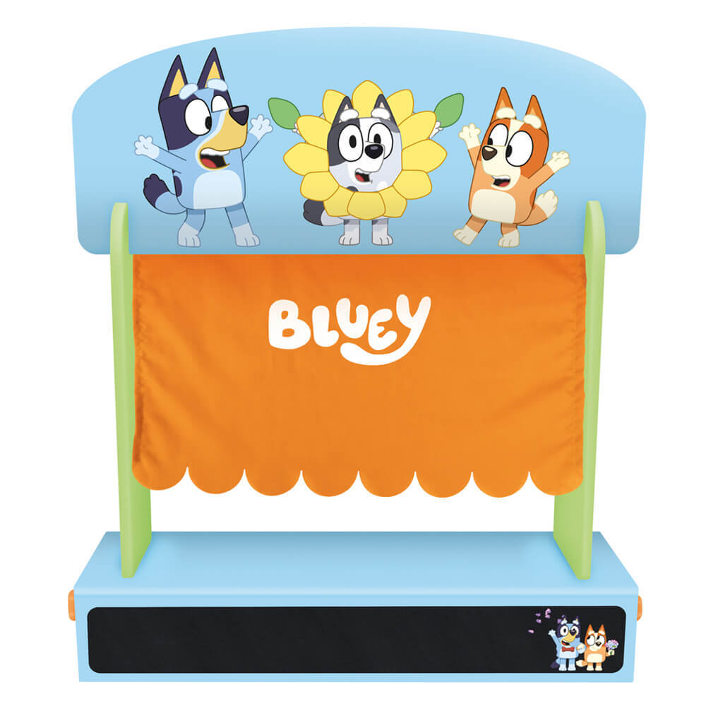 Bluey - Wooden Tabletop Puppet Theatre