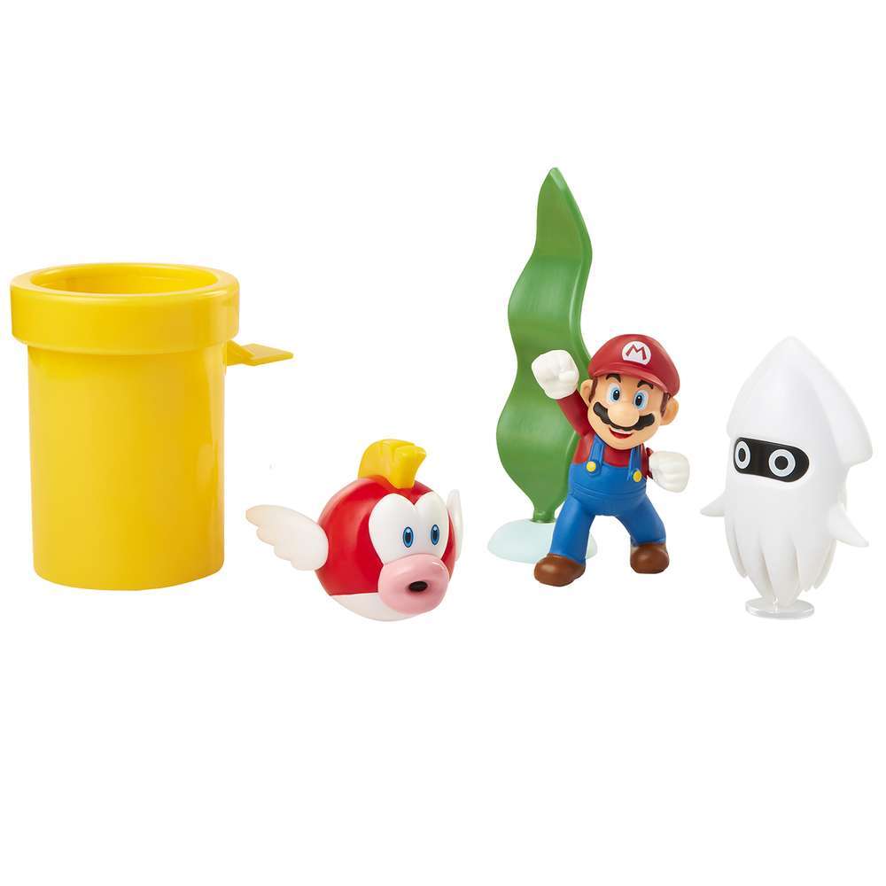 World of Nintendo Super Mario - Underwater Diorama Set