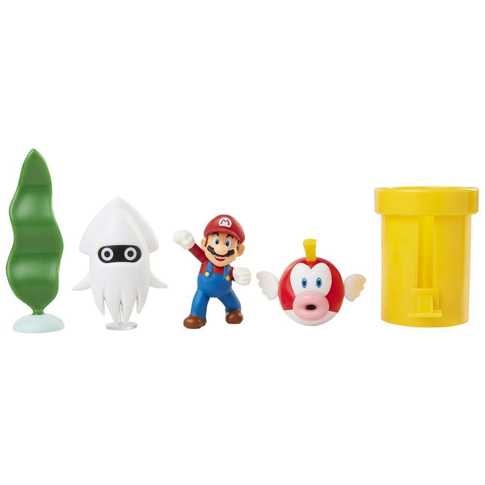 World of Nintendo Super Mario - Underwater Diorama Set