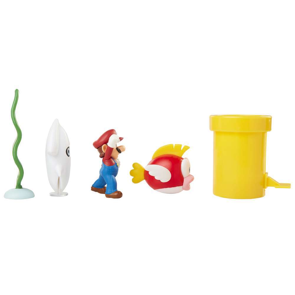 World of Nintendo Super Mario - Underwater Diorama Set