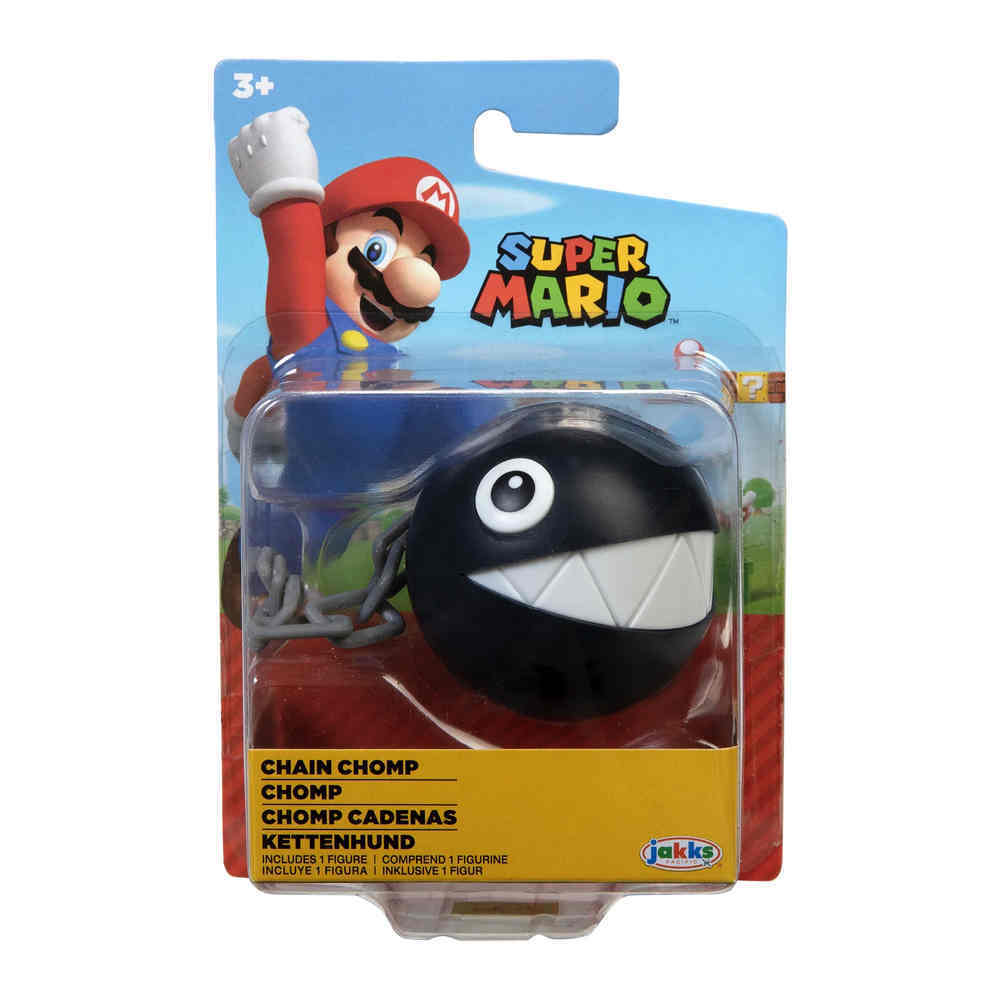 Super Mario Mini Figure 2.5" - Chain Chomp