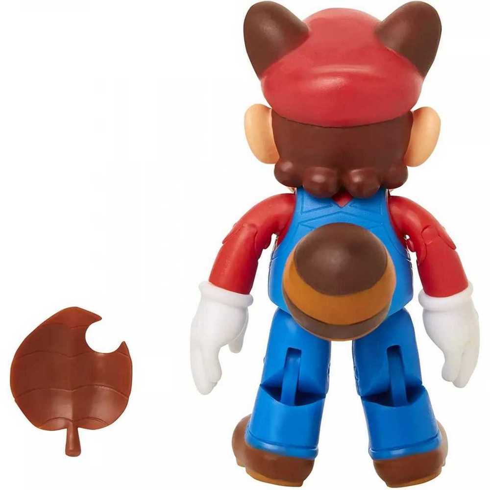 Super Mario Articulated Figure 4" - Raccoon Mario with Super Leaf