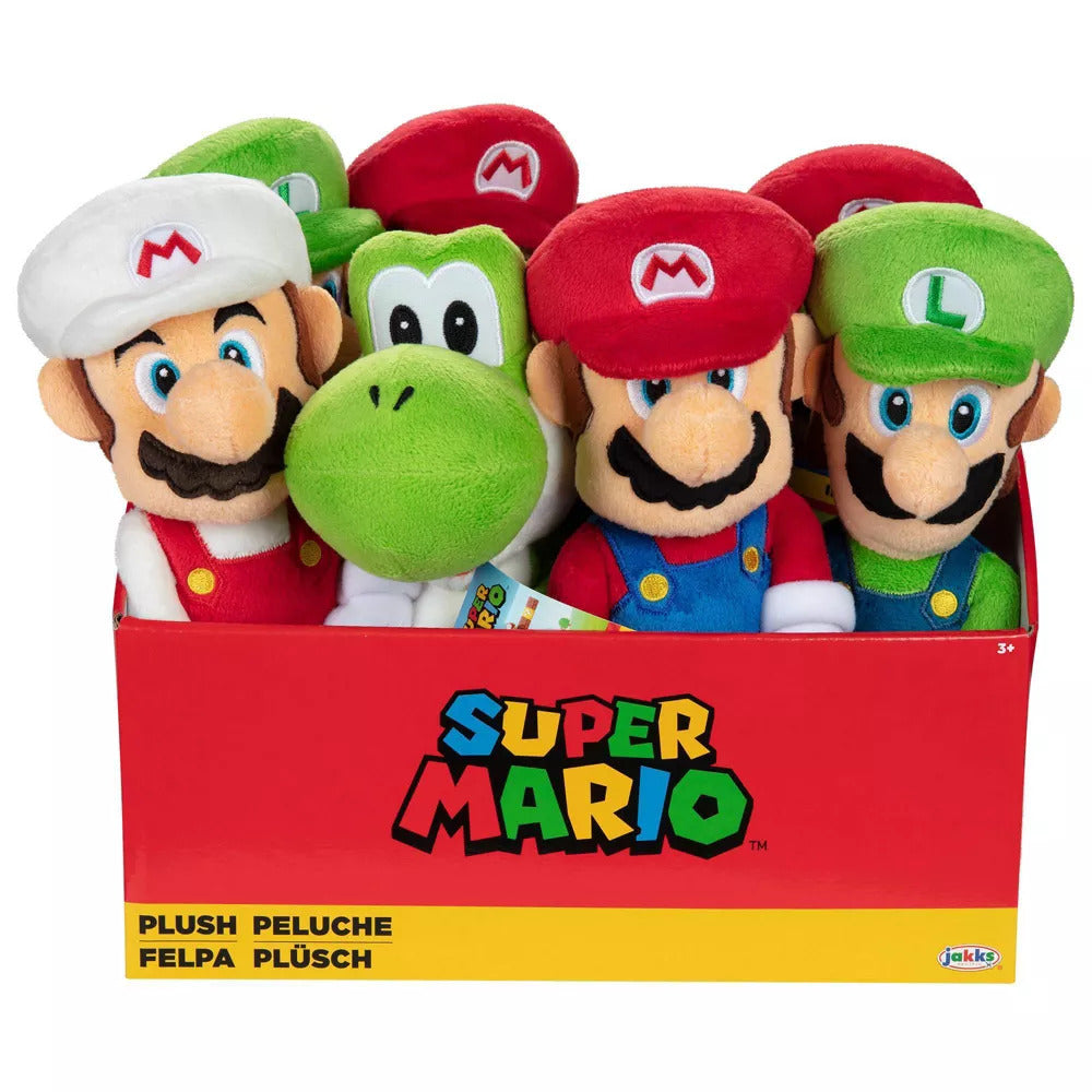 Super Mario Plush 25cm - Fire Mario