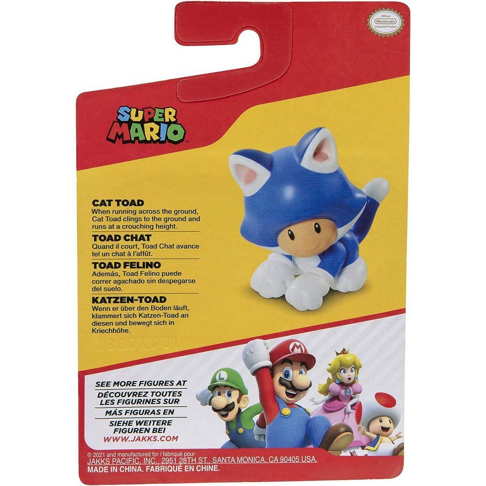 Super Mario Mini Figure 2.5" - Cat Toad