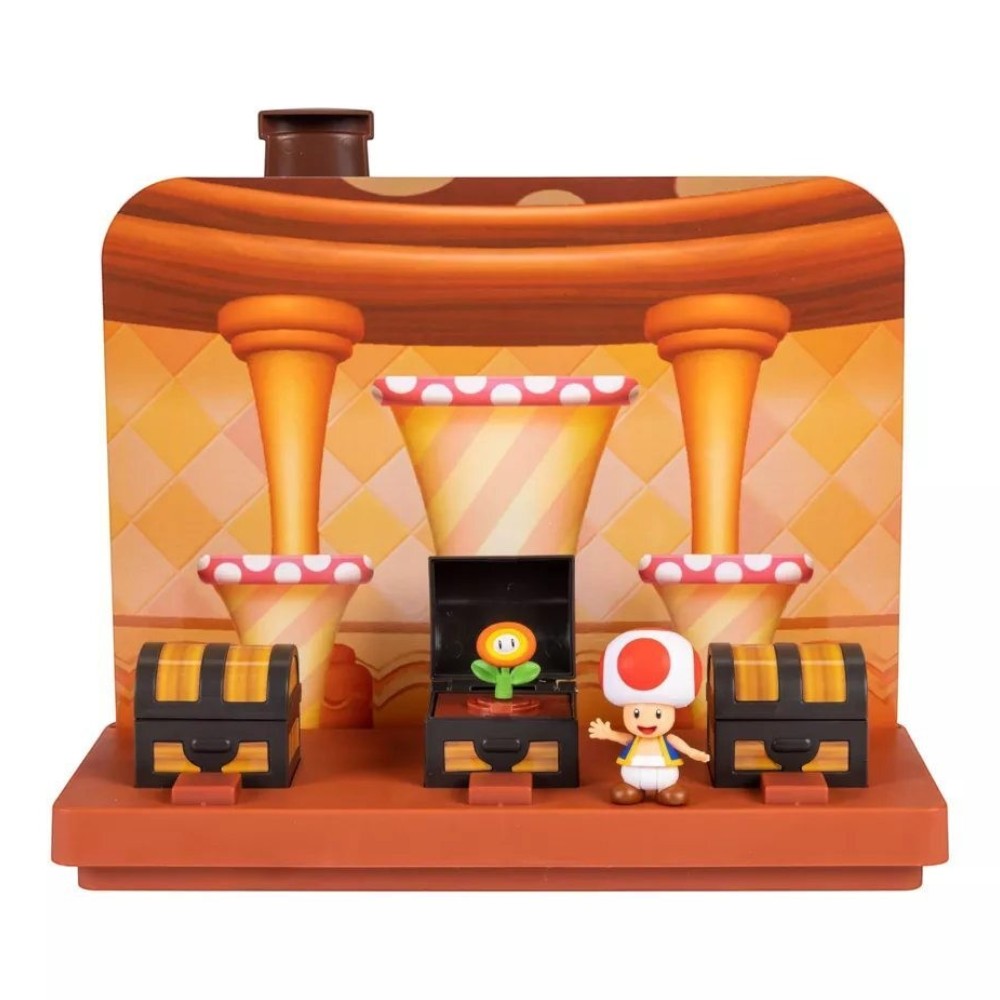 Nintendo Super Mario Deluxe Toad House Playset