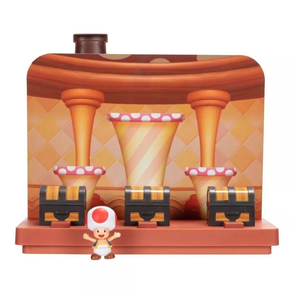 Nintendo Super Mario Deluxe Toad House Playset