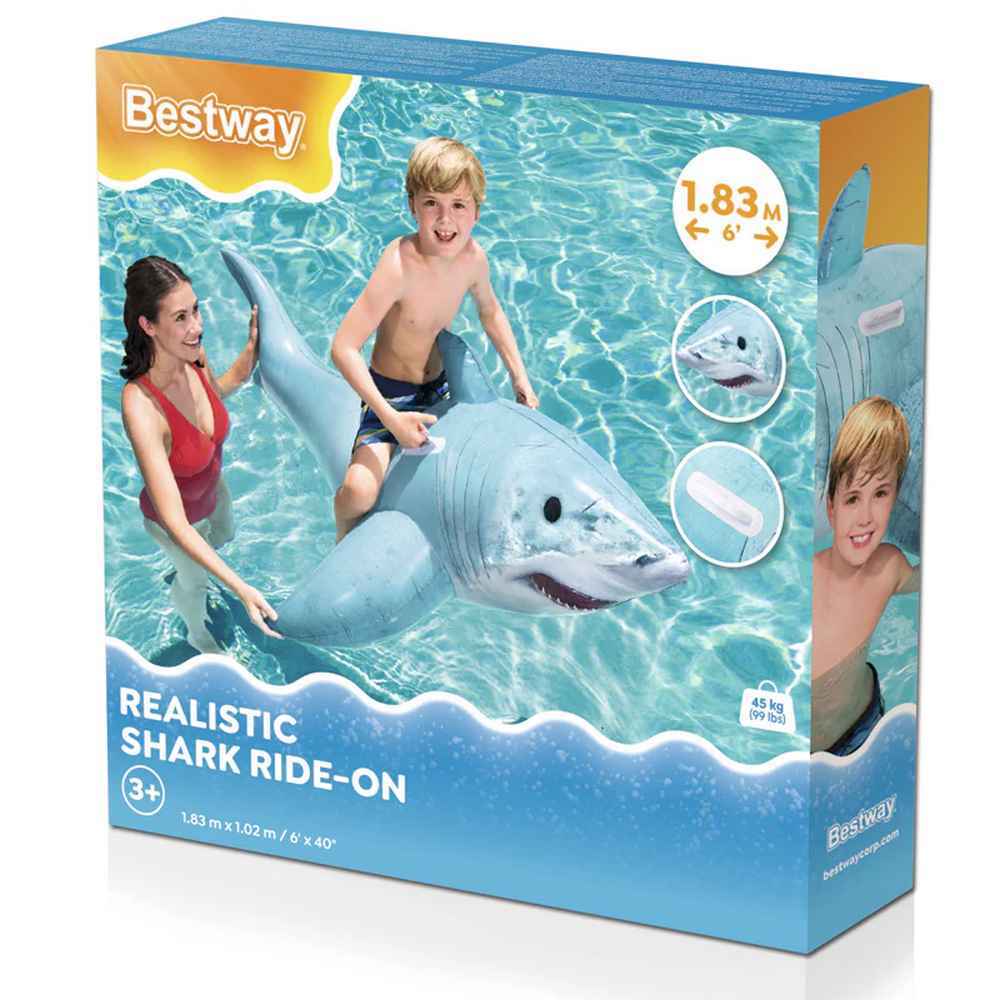 Bestway - Realistic Shark Ride-On