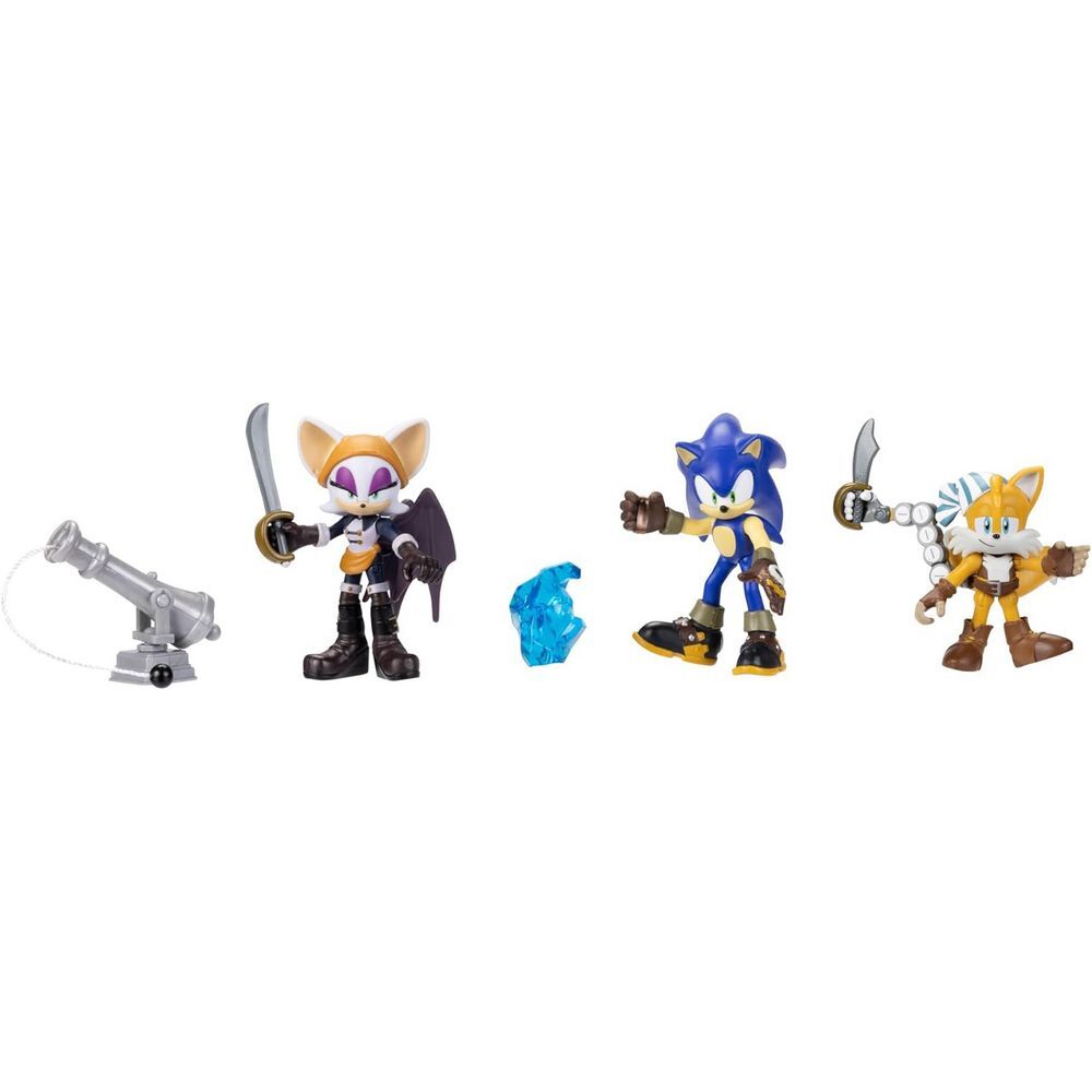 Mini Figura De Ação - Sonic Prime - Sonic - Toyng - WebContinental