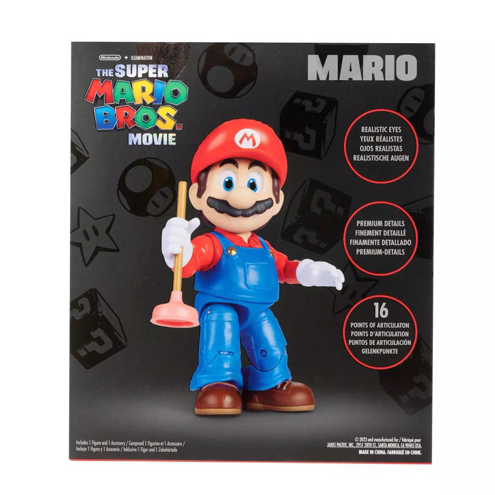 Nintendo The Super Mario Bros Movie Figure & Accessory - Mario