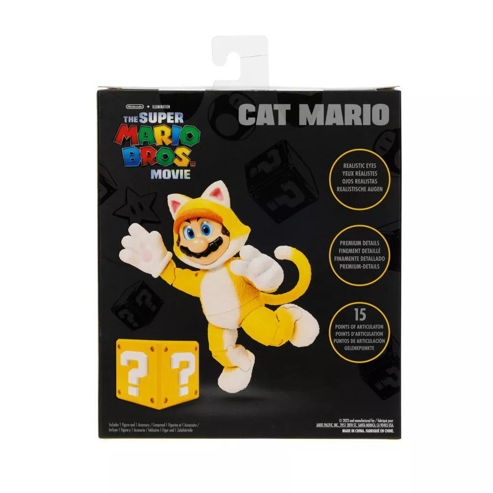 Nintendo The Super Mario Bros Movie Figure & Accessory - Cat Mario