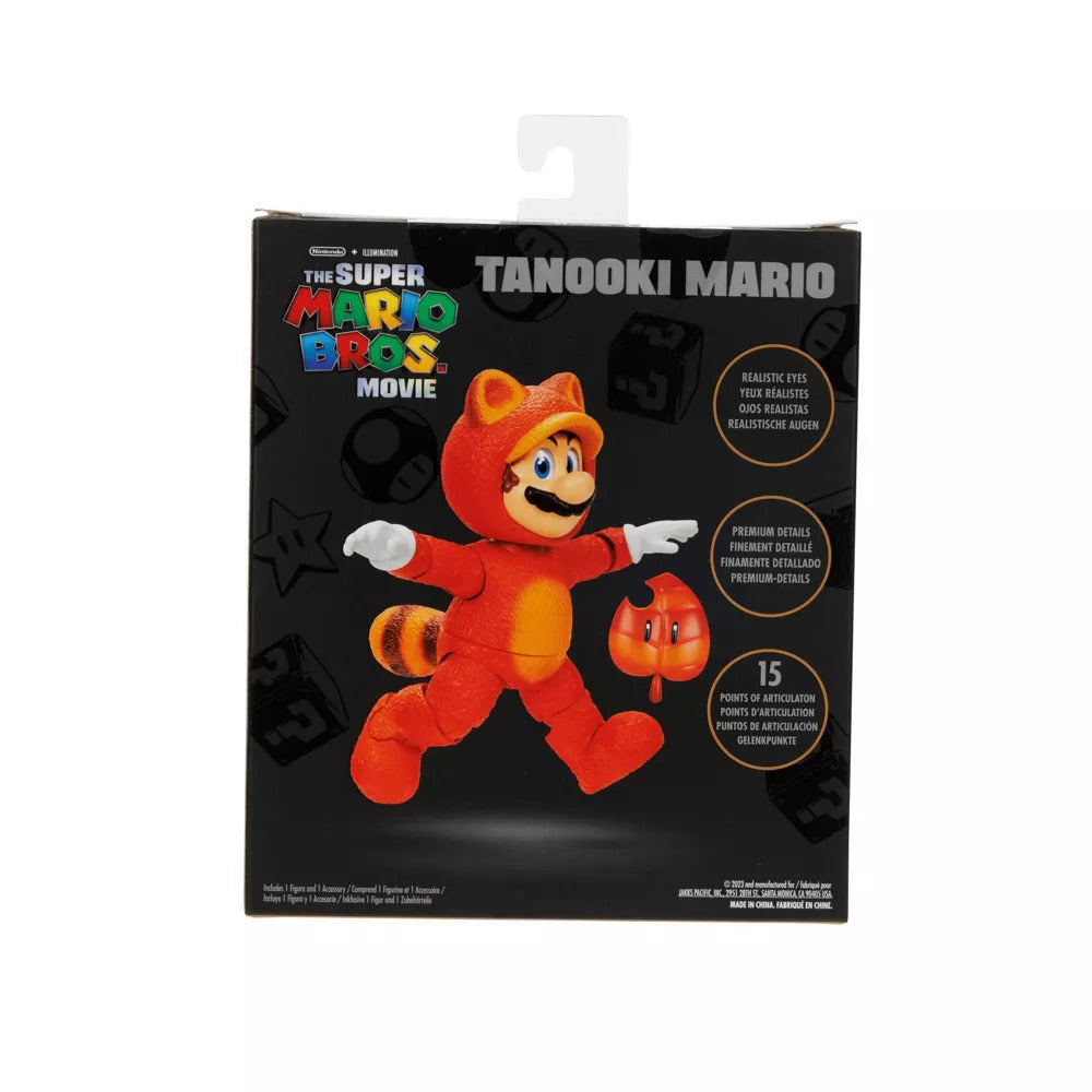 Nintendo The Super Mario Bros Movie Figure & Accessory - Tanooki Mario