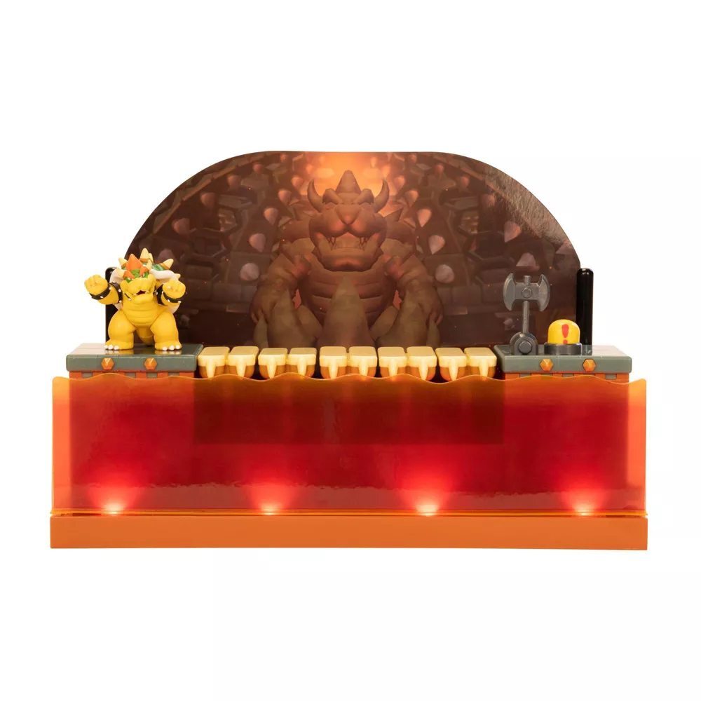 Super Mario - Deluxe Bowser Battle Playset