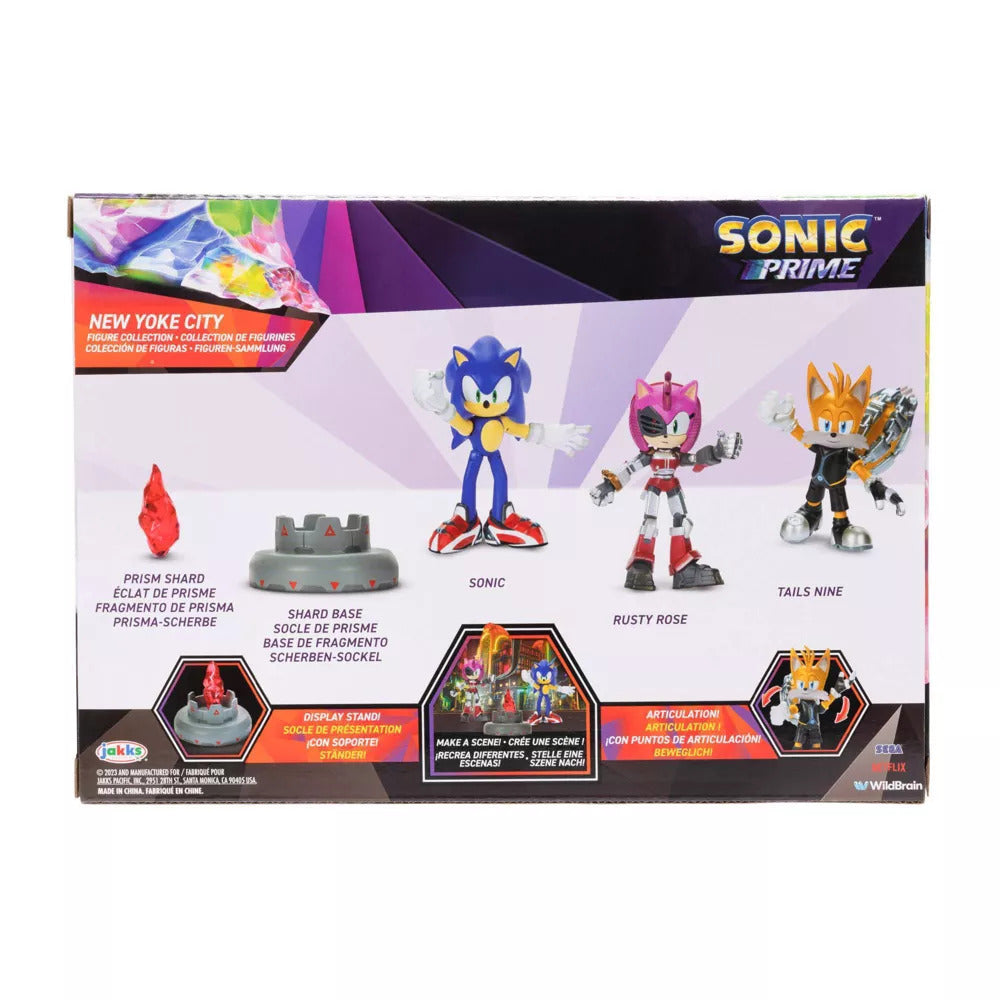 Sonic Prime Mini Figure Collection - New Yoke City