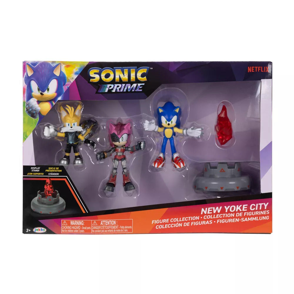 Sonic Prime Mini Figure Collection - New Yoke City