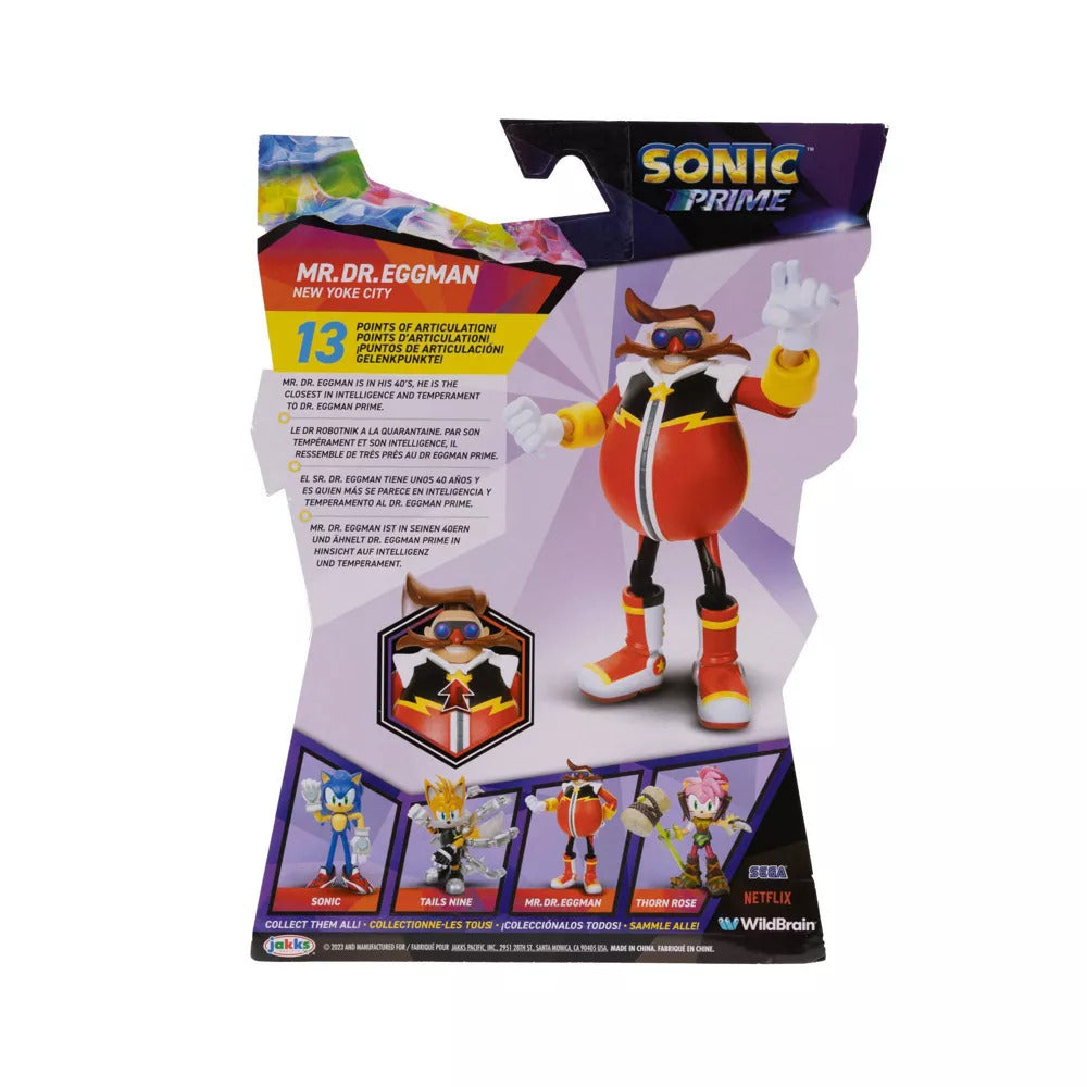 Sonic Prime New Yoke City 5" Figure - Mr Dr Eggman