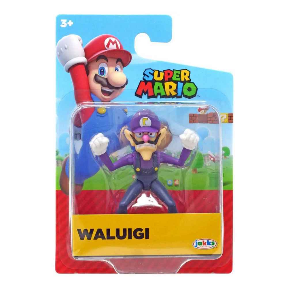 Super Mario Mini Figure 2.5" - Waluigi