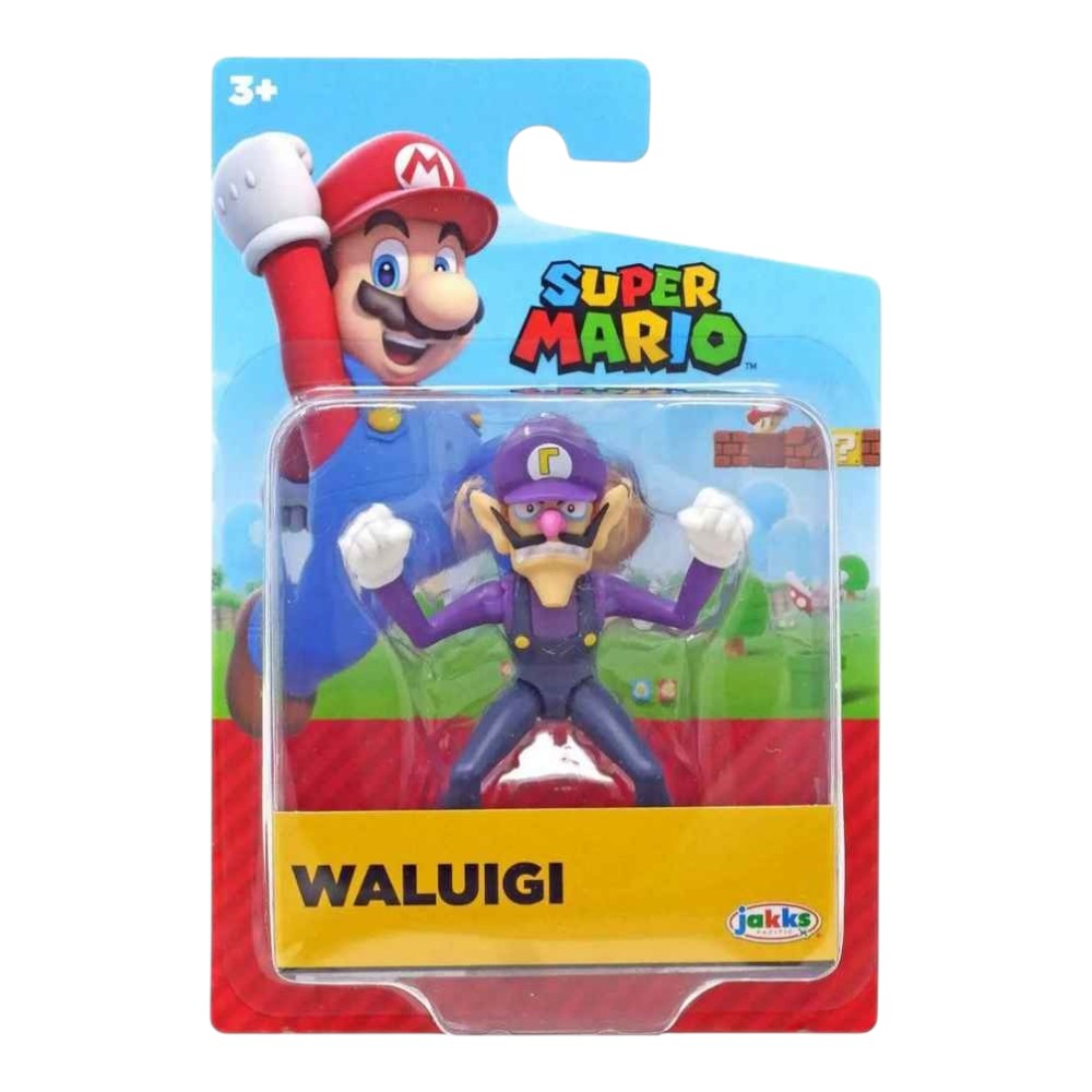 Nintendo Super Mario Waluigi Mini Figure