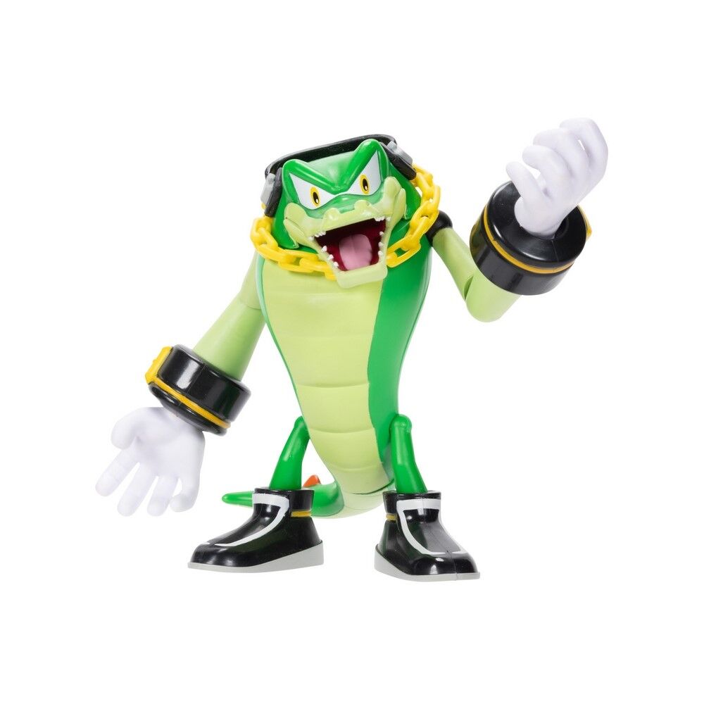 Sonic The Hedgehog 4" Figures - Vector with Super Ring