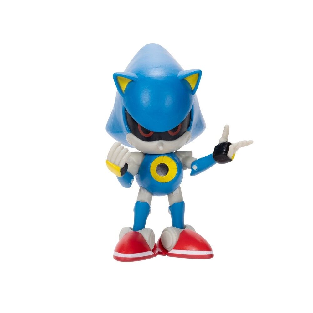 Sonic The Hedgehog 4" Figures - Classic Metal Sonic with Goal Post