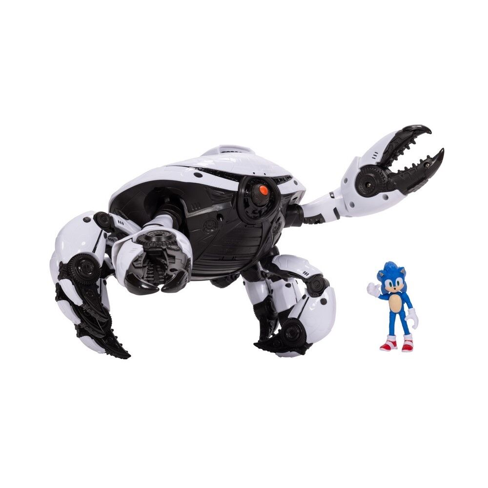 Sonic The Hedgehog 3 Movie Crab Mech Battle Playset