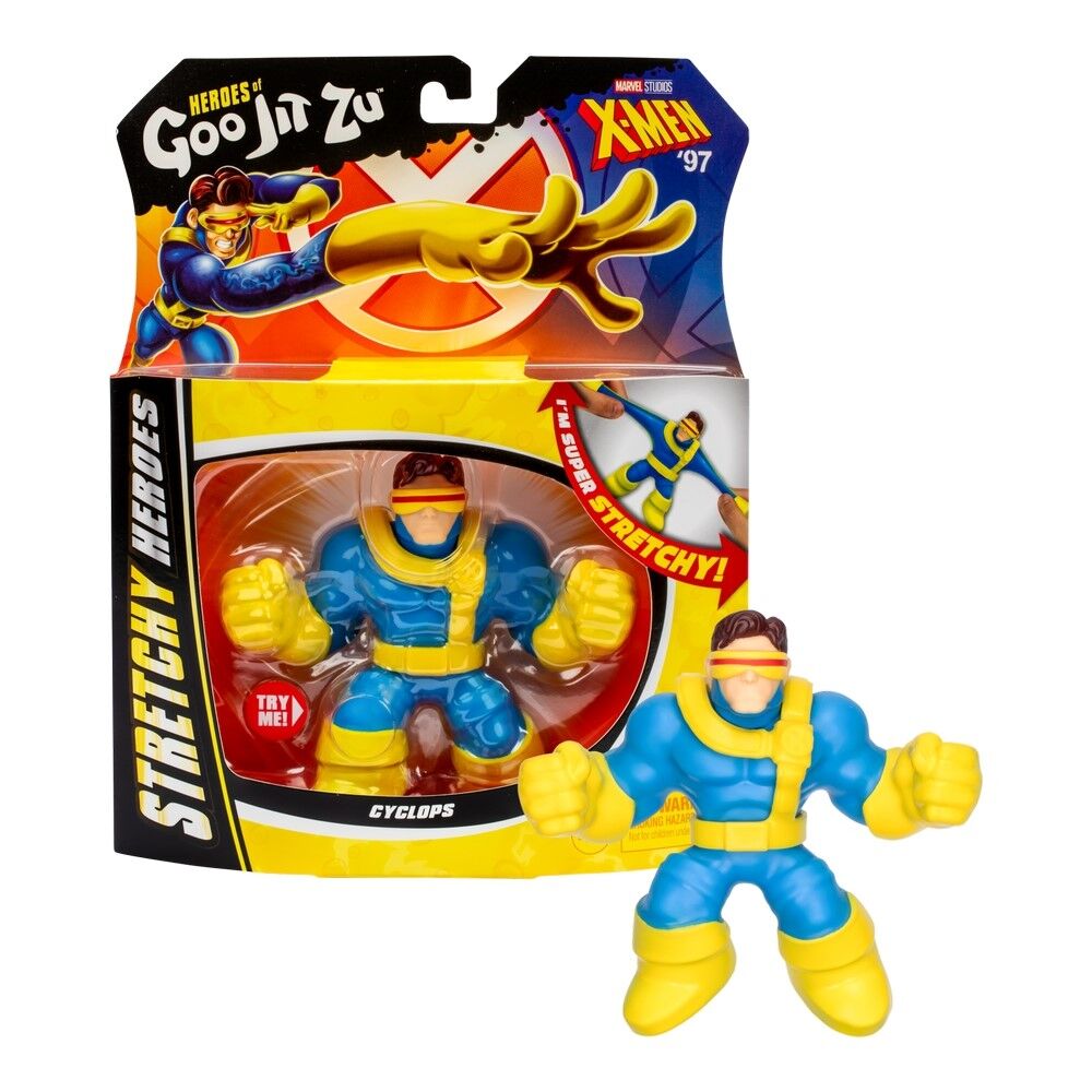 Heroes Goo Jit Zu Marvel Studios X-MEN Stretchy Heroes - Cyclops