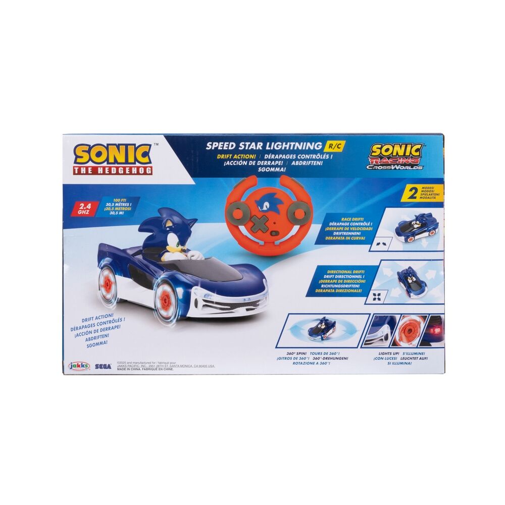 Sonic The Hedgehog Speed Star Lightning R/C Car