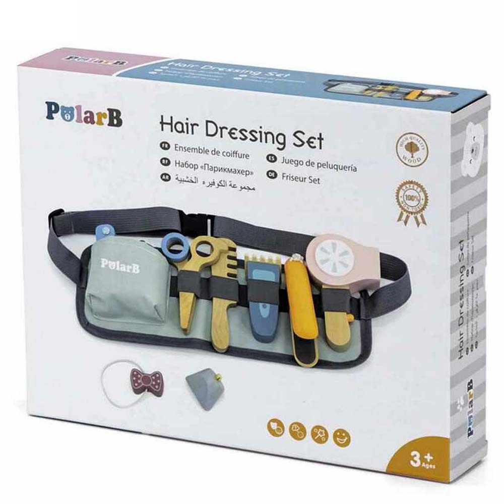 PolarB - Wooden Hair Dressing Set